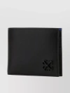 OFF-WHITE ARROWS COMPACT FOLDABLE LEATHER BIFOLD WALLET