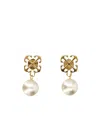 Off-white Arrows Crystal-embellished Earrings In Yellow