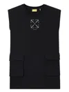 Off-white Arrows-embellished Dress In Black