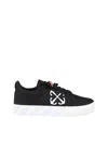 Off-white Arrows-embroidered Lace-up Sneakers In Black