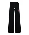 Off-white Arrows-embroidered Straight Trousers In Black