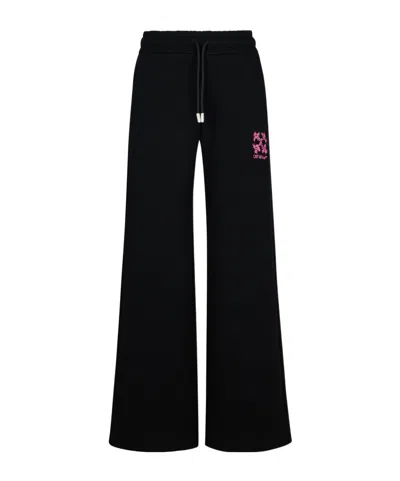OFF-WHITE OFF-WHITE DRAWSTRING WIDE LEG PANTS