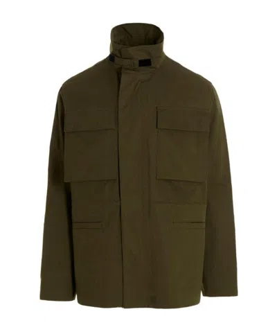 Off-white Arrows Lightweight Jacket In Green