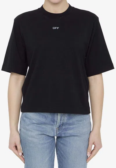 OFF-WHITE ARROWS LOGO CREWNECK T-SHIRT