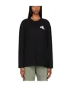 Off-white Arrows-logo Oversized Sweatshirt In Black