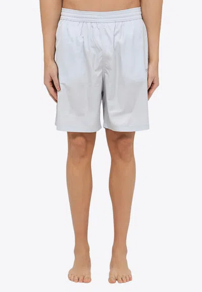 Off-white Arrows-print Swim Shorts In Gray