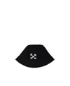 Off-white Arrows-motif Bucket Hat In Black