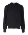 Off-white Arrows Motif Cotton Sweatshirt In Black