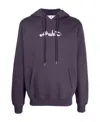 Off-white Arrows-motif Drawstring Hoodie In Black