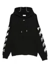 Off-white Arrows-motif Hoodie In Black