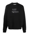 Off-white Arrows-motif Long-sleeve Sweatshirt In Black