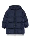 Off-white Arrows-motif Puffer Jacket In 蓝色