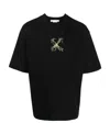 Off-white Arrows-motif T-shirt In Black