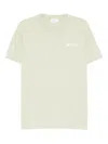 Off-white Round Neck Short-sleeved T-shirt In Neutral