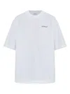 Off-white White Logo T-shirt In White