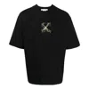 Off-white Arrows-motif T-shirt In Black