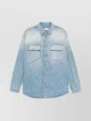 Off-white Off White Shirts In Blue