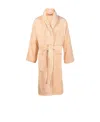 Off-white Arrows-print Bathrobe In Nude