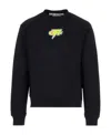 Off-white Arrows Print Crew Neck Sweatshirt In Black