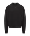 Off-white Arrows-print Cotton Sweatshirt In Black