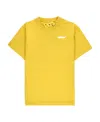 Off-white Arrows-print Cotton T-shirt In Yellow