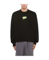 Off-white Arrows Print Crew Neck Sweatshirt In Black