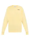 Off-white Arrows-print Crew-neck Sweatshirt In Yellow