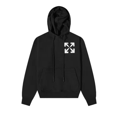 Pre-owned Off-white Arrows Print Hoodie 'black'