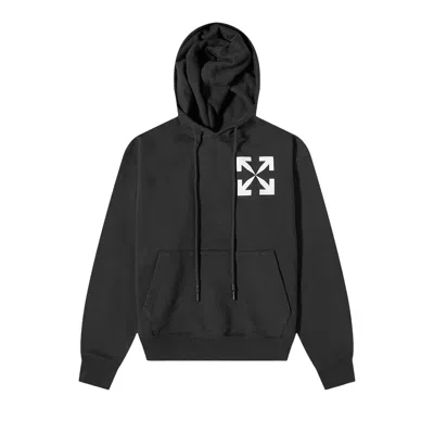 Pre-owned Off-white Arrows Print Hoodie 'black'