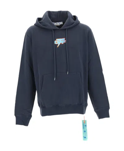 Off-white Arrows Print Hoodie In Black