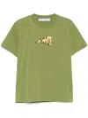 Off-white Arrows-print T-shirt In グリーン