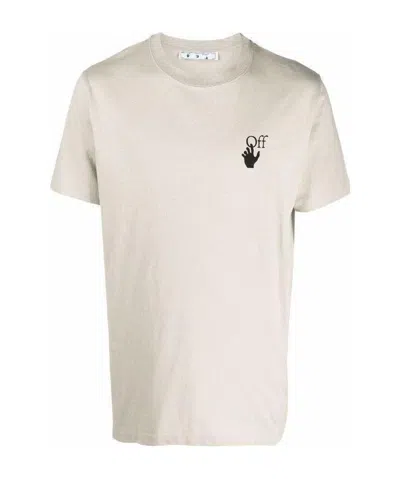 Off-white Arrows-print T-shirt In Nude