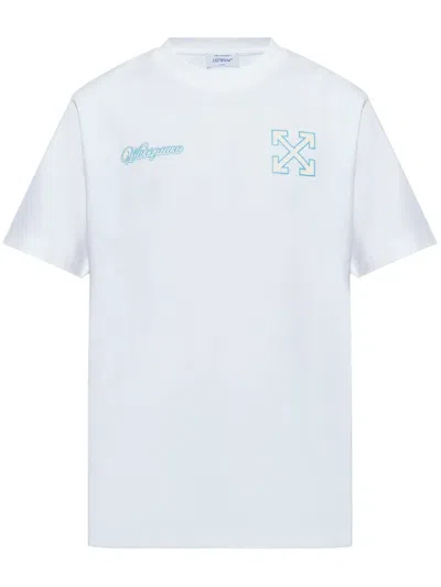 Off-white Arrows-print T-shirt In White