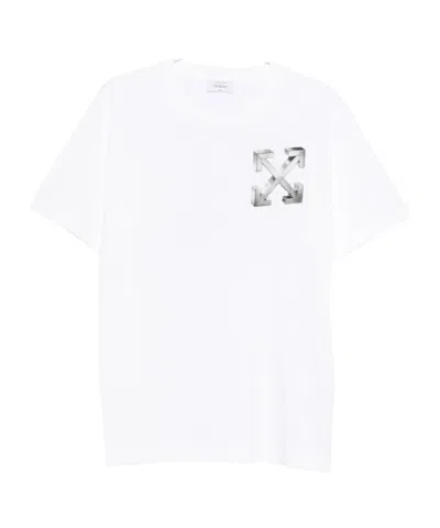 Off-white Short-sleeved T-shirt In White