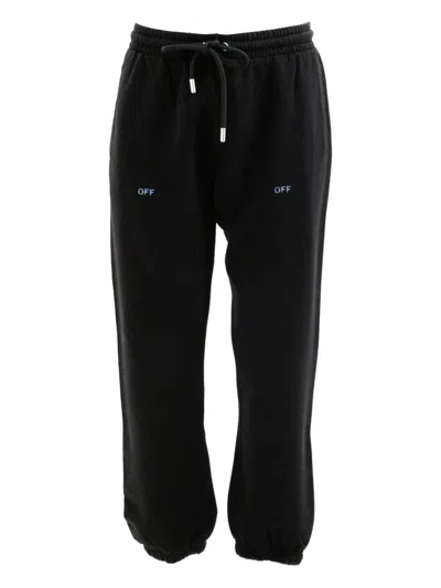 Off-white Arrows-print Track Pants In Black