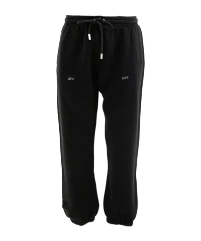 OFF-WHITE OFF-WHITE ARROWS PRINTED DRAWSTRING PANTS