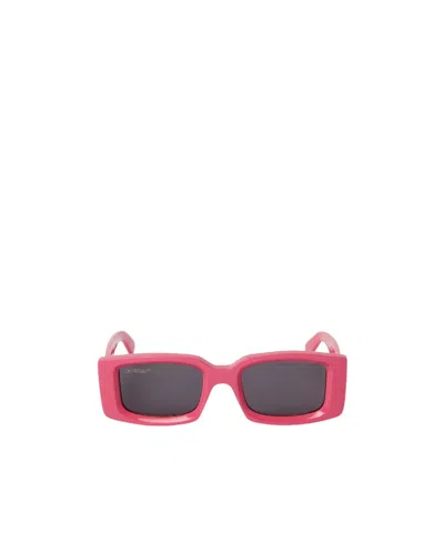 Off-white Arrows Rectangle-frame Sunglasses In Black