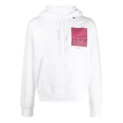 Off-white Arrows Sketch Cotton Mens Loose Normal Fit Sweater