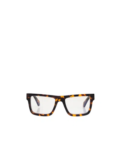 Off-white Arrows Tortoise Glasses In White