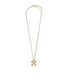 Off-white Arrows Two-tone Necklace In Yellow