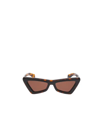 Off-white Artemisia Cat-eye Sunglasses In Brown