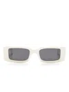 Off-white Arthur Square-frame Sunglasses In White