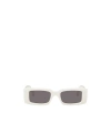 Off-white Arthur Rectangular Frame Sunglasses In Gray