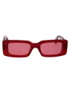 Off-white Arthur Sunglasses In 2828 Burgundy