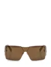 Off-white Square Frame Sunglasses In Black