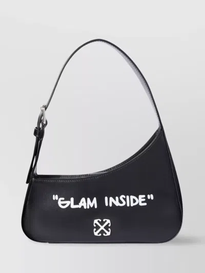 Off-white Asymmetric Arrow Motif Shoulder Bag