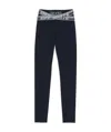 Off-white Athl Logo Band Leggings Black No Color In Black