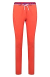 Off-white Athl Logo Band Leggings In Orange