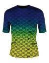 Off-white Athleisure Monogram Short Sleeve T-shirt In Fantasy
