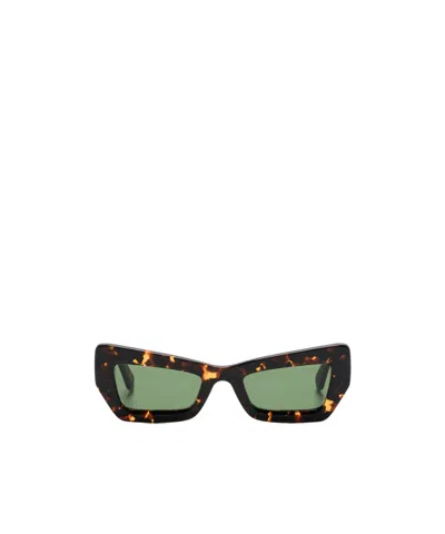 Off-white Aurora Sunglasses In Green